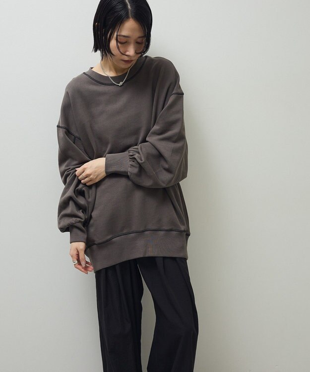 Green Parks ・SUGAR SPOON カラーstスウェット Charcoal Gray