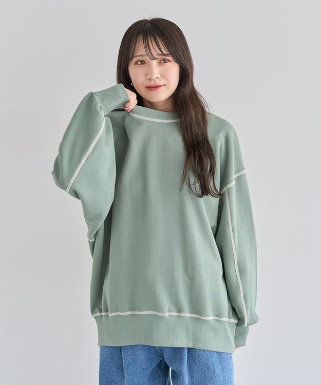 Green Parks ・SUGAR SPOON カラーstスウェット Green