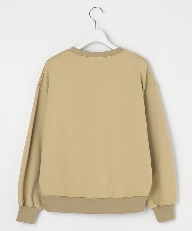 Feroux 【セットアイテム】裏毛プルオーバー×ランダムプリーツ スカート ベージュ系