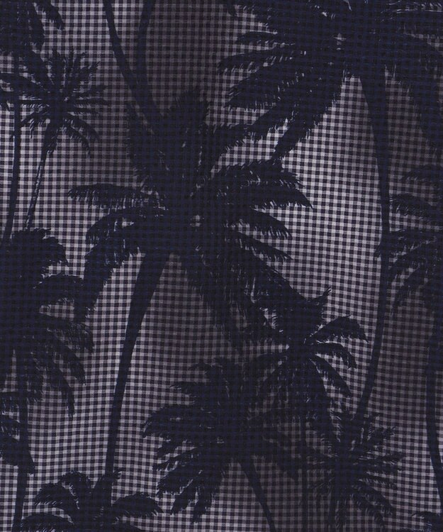 JOSEPH ABBOUD 【驚きの多機能】ライトウェーブ リゾートプリントハーフパンツ ネイビー系6