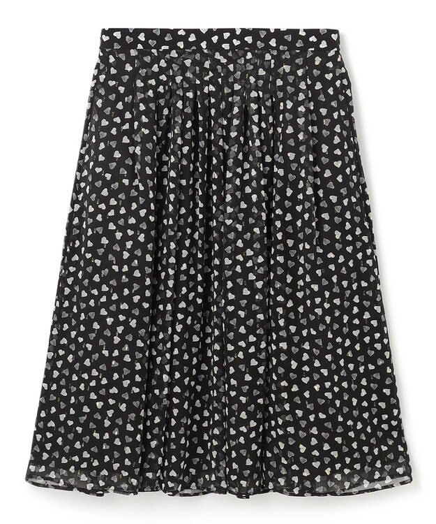 TOCCA 【消臭・洗える】LOVE スカート ブラック系5