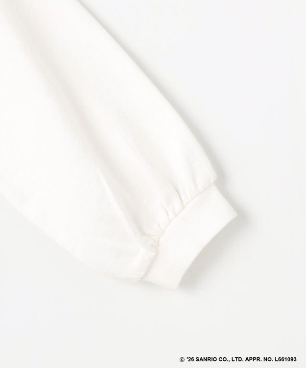 ANY KIDS 【シナモロール×ANY KIDS】なりきりパーカー オフホワイト