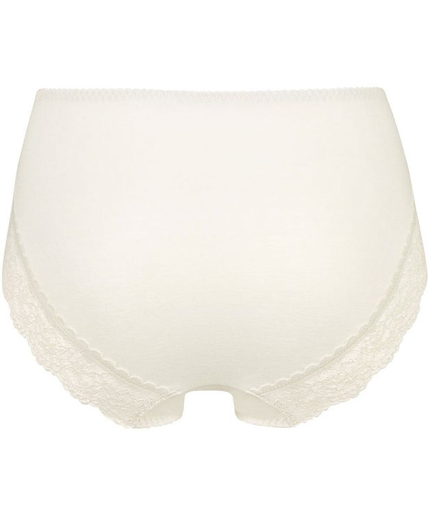 Wing ショーツ 【綿の贅沢オーガニック】 オーガニックコットン混 はきこみ丈ふつう EC2110 ウイング／ワコール クリーム