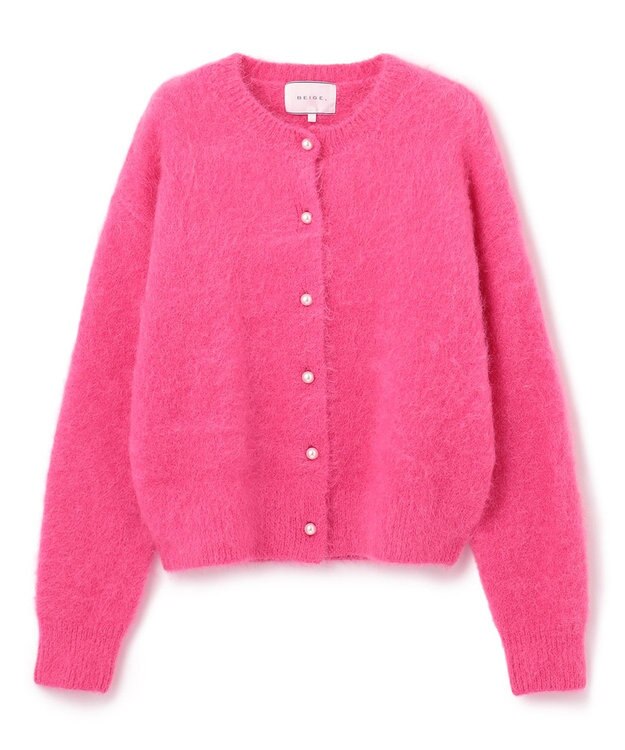 BEIGE， 【S-size】PERCIER/カーディガン Pink