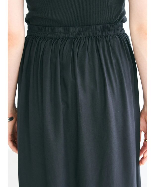 CRAFT STANDARD BOUTIQUE レーヨンマーメイドスカート Black