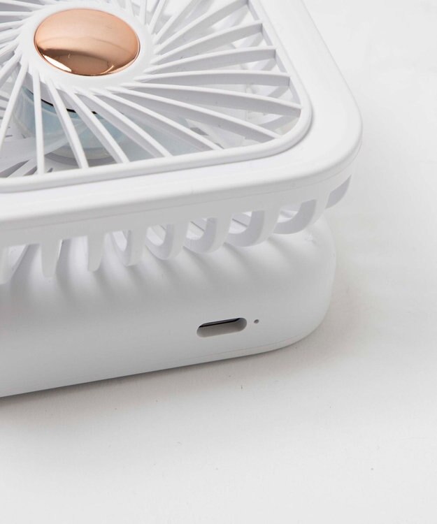 WEGO 【冷却/携帯扇風機】マルチWAYハンディファン ホワイト