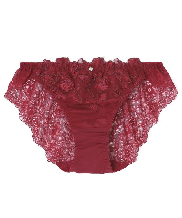 San-ai Resort（三愛水着楽園） エレガントコレクション【2411】バックレースショーツ 【northerly】 レッド