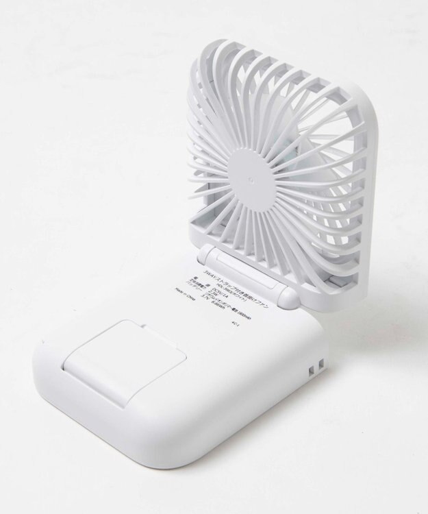 WEGO 【冷却/携帯扇風機】マルチWAYハンディファン ホワイト