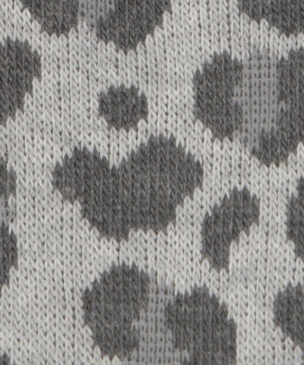 WEGO ジャガードアニマルソックス グレー