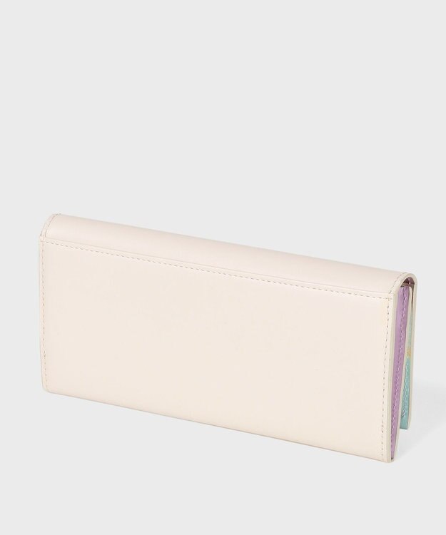 Paul Smith スプレースワールトリム 長財布 アイボリー