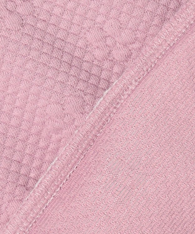 組曲 KIDS 【90-100㎝】フラワーキルト トレーナー ラベンダー