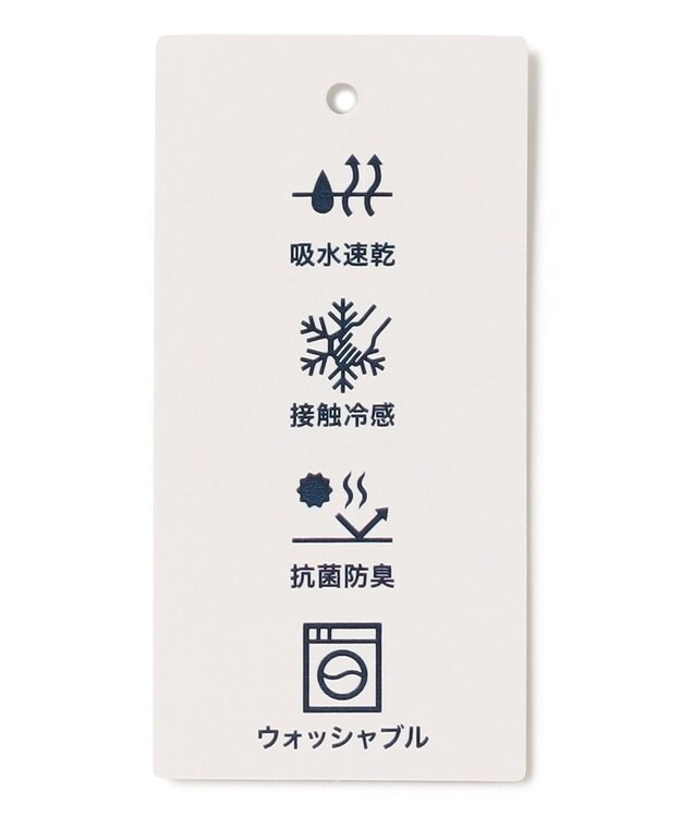 J.PRESS LADIES 【洗える・抗菌防臭・接触冷感・吸水速乾】ドライポンチ ボートネック カットソー サックス系