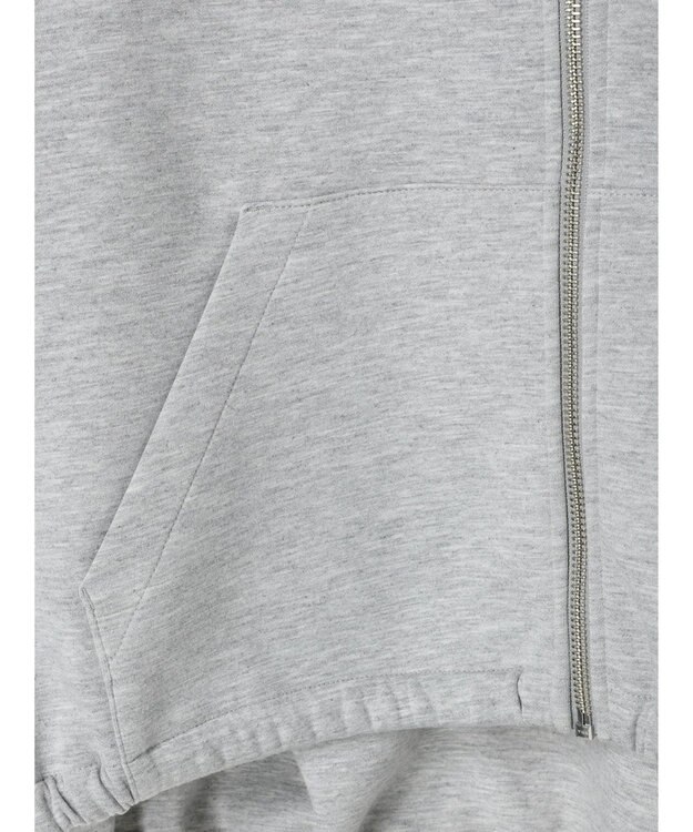 AMERICAN HOLIC バックドレープポンチパーカー Light Gray Mixture