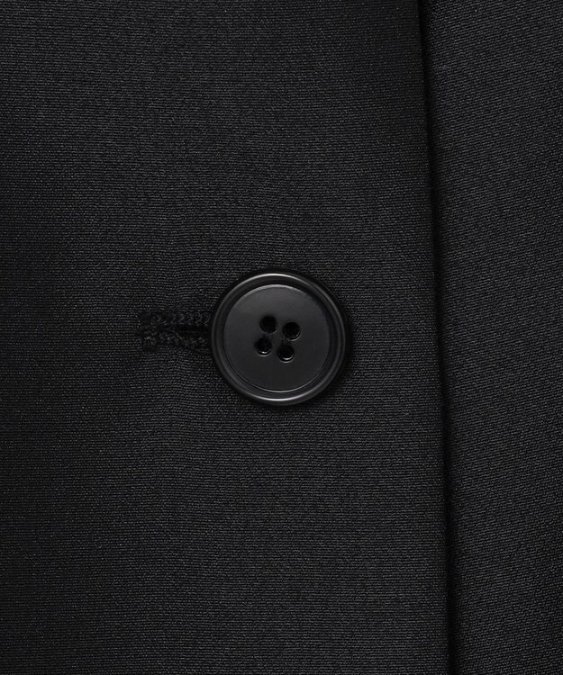 組曲 フリルディテールシアー ジャケット ブラック系