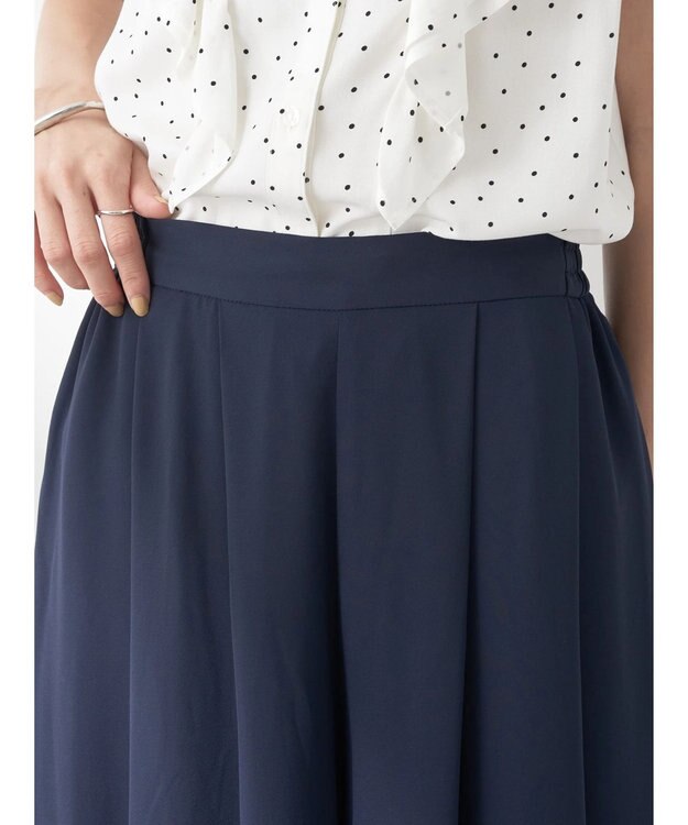 earth music&ecology 選べる丈スカーチョ Navy