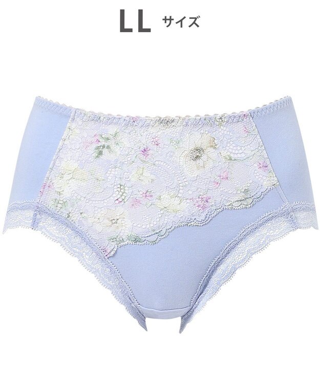 WACOAL ショーツ 【重力ケアブラ】 BXB194とペア はきこみ丈ふつう 綿混(本体) レディース PXB294 /ワコール ブルー