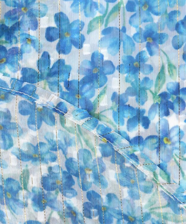 組曲 【23SS】ヴィンテージフラワープリント ブラウス ブルー系5