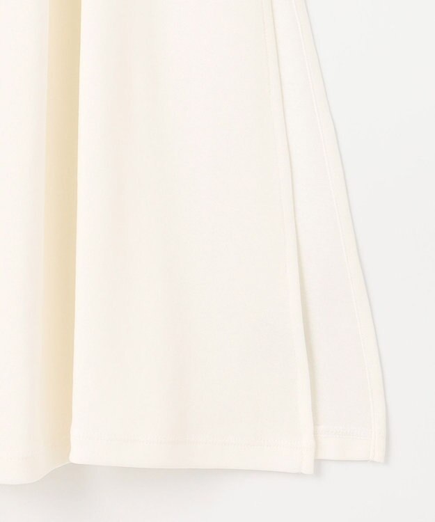 NAVE 【Nave 　洗える・接触冷感】ジャージースリットスカート アイボリー系