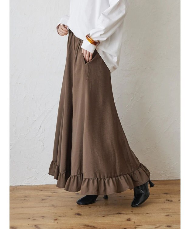 裾フリルフレアスカート / AMERICAN HOLIC | ファッション通販 【公式通販】オンワード・クローゼット