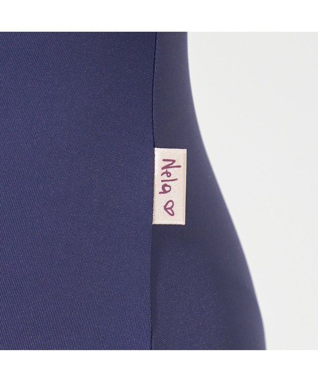 Chacott ◎【Nela ライン】ジュニア ノースリーブレオタード ネイビー