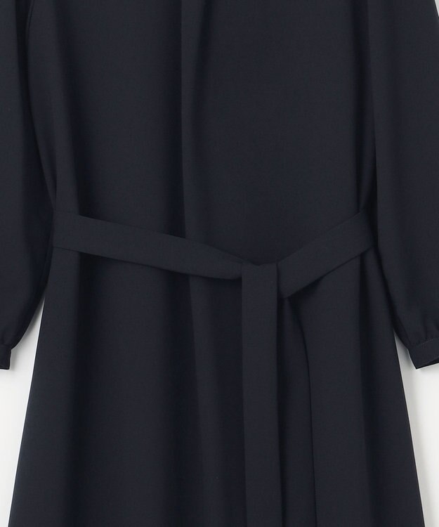 J.PRESS LADIES 【洗える】ノルディス2wayジョーゼット ワンピース ネイビー系