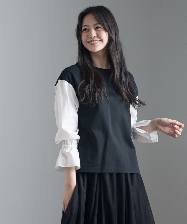 ONWARD Reuse Park 【23区】カットソー秋冬 ブラック