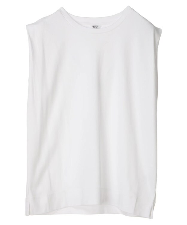 AMERICAN HOLIC ショルダータックノースリーブプルオーバー Off White