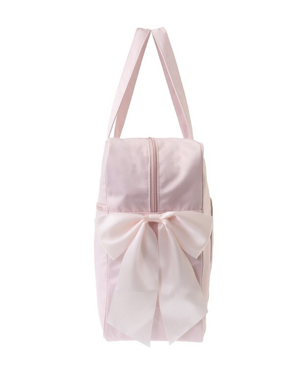 Maison de FLEUR サテンキャリーオンバッグ Light Pink