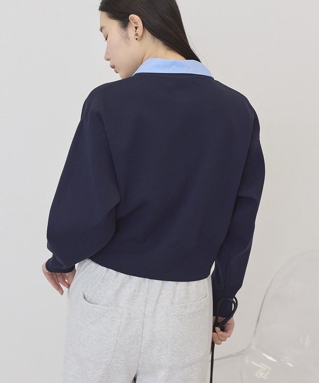 AMERICAN HOLIC 【2WAY】金ボタンカーディガン Navy