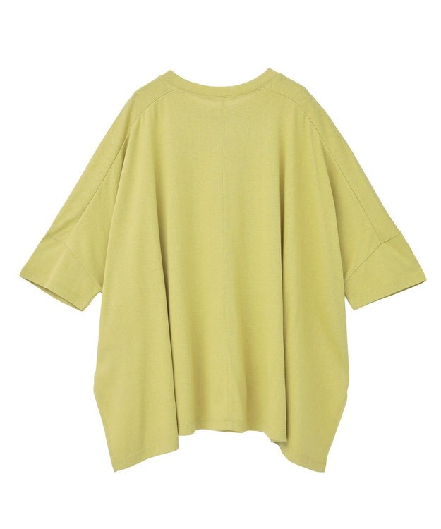 Green Parks スラブカットチュニック Lime Green