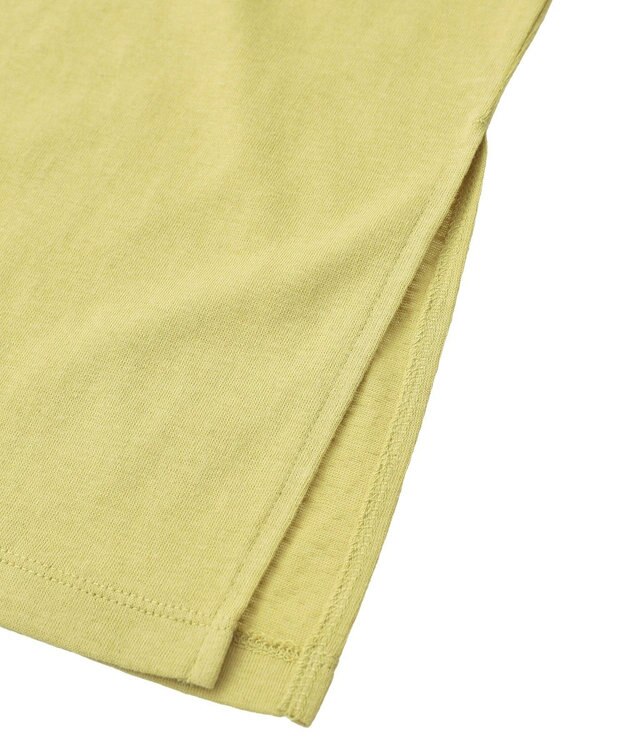 Green Parks スラブカットチュニック Lime Green