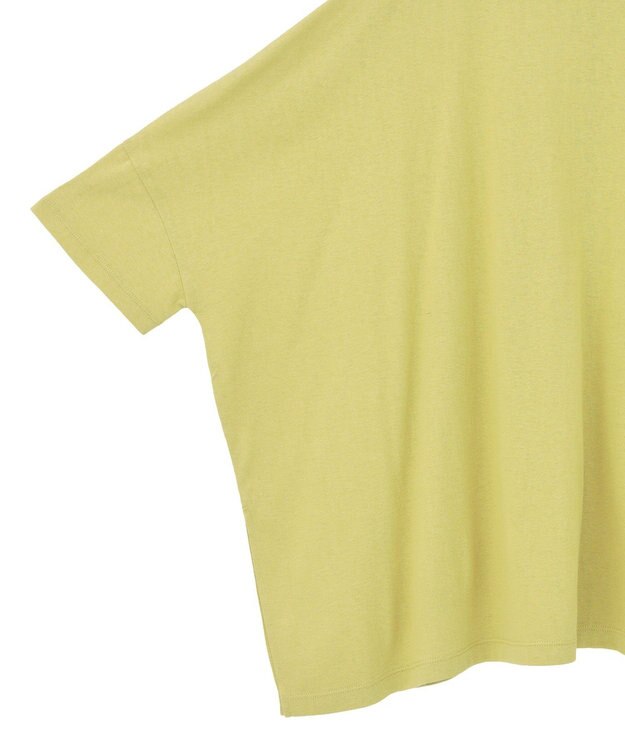 Green Parks スラブカットチュニック Lime Green