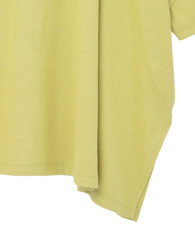 Green Parks スラブカットチュニック Lime Green