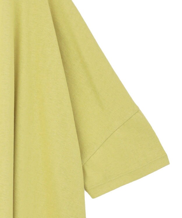 Green Parks スラブカットチュニック Lime Green