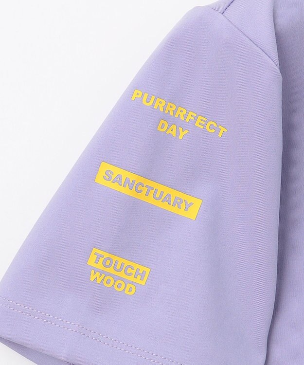 PW CIRCULUS 【WOMEN】【ストレッチ/UVケア】ポケット モックネック シャツ ゴルフウェア レディース ラベンダー