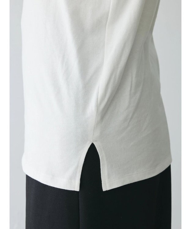 Green Parks AnriettMusee シャーリングスリーブＴシャツ＋レースキャミソールＳＥＴ Off White