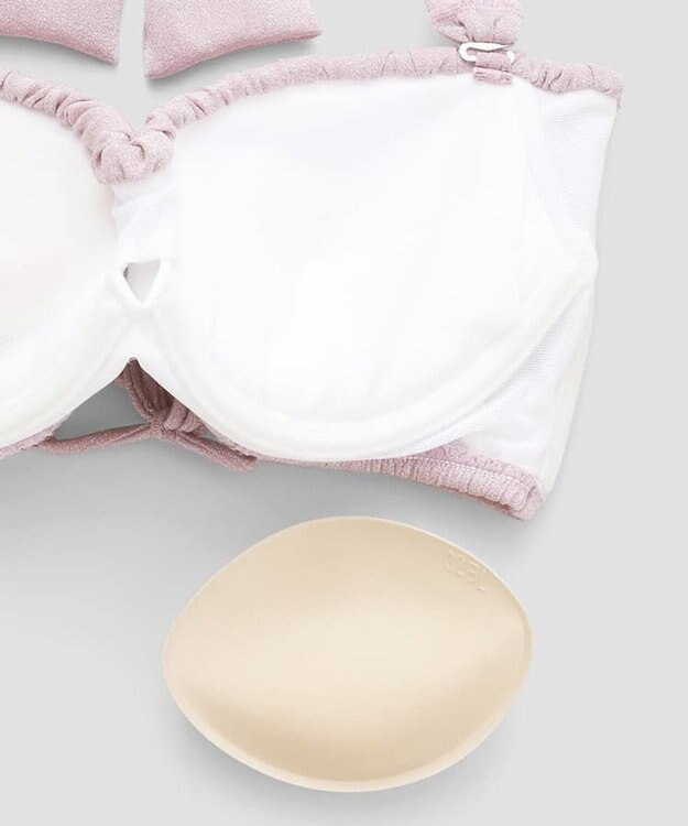 San-ai Resort（三愛水着楽園） 軽い着け心地でしっかり盛れる【楽盛り水着】　ラメギャザーワイヤー水着　9M　【San-ai Resort（サンアイリゾート）】 ピンク