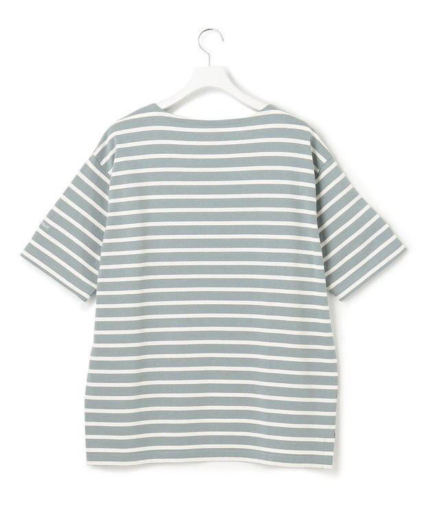 J.PRESS YORK STREET 【UNISEX】天竺ボーダーTシャツ ダルブルー系1