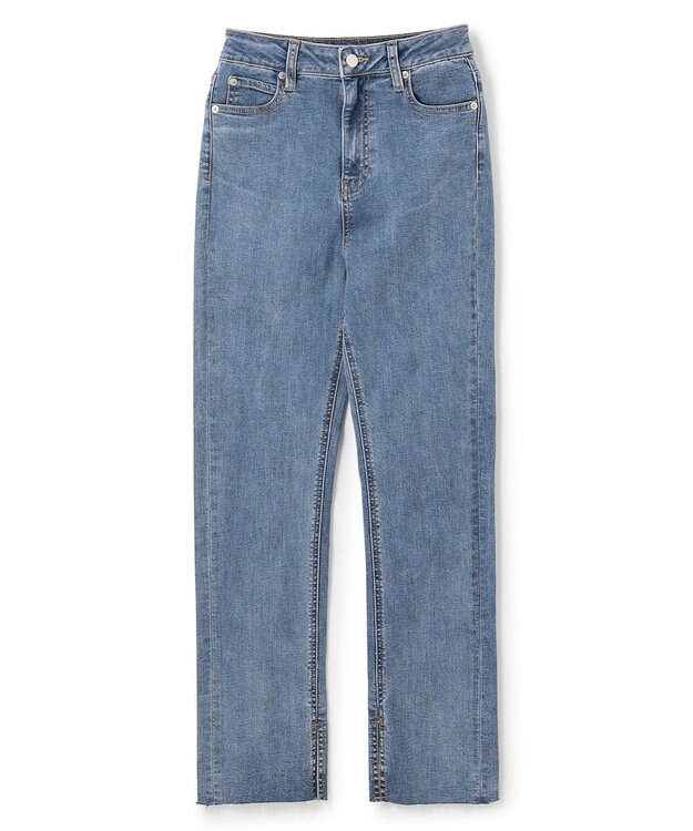 UNFILO 【UNFILO DENIM】撥水 スリムフィットデニム ミッドブルー