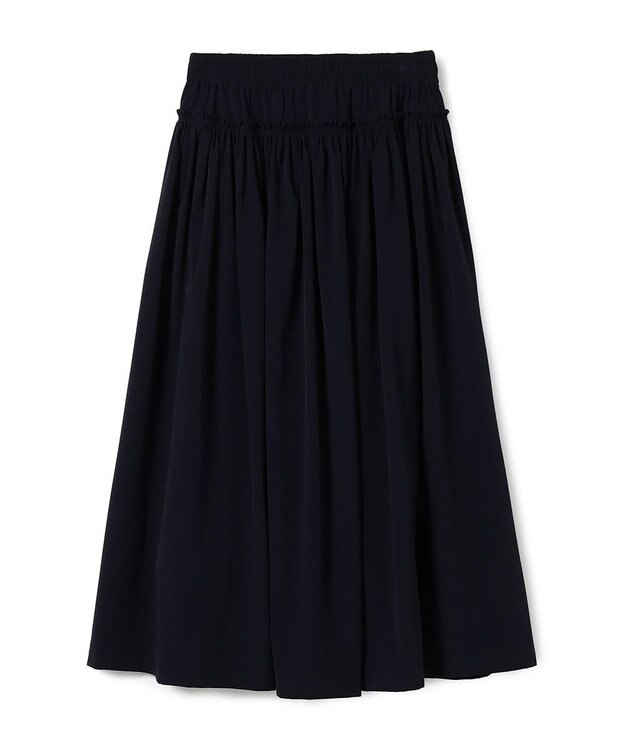 Chacott Chacott BALANCE UVケアタフタギャザースカート ネイビー