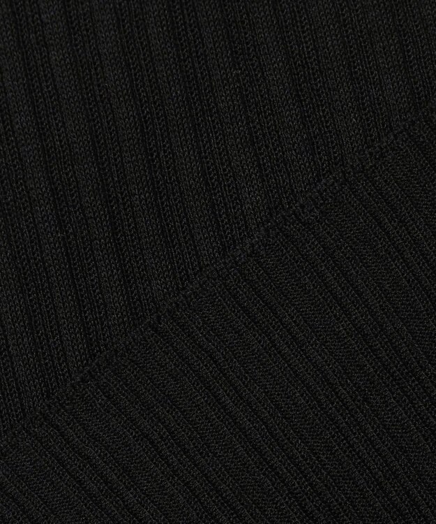 uncrave ランダムリブシアーニット トップス ブラック