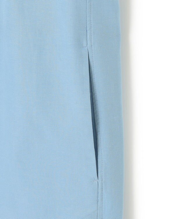 ICB 【洗える】 UnleashLite ノーカラージャケット サックスブルー系