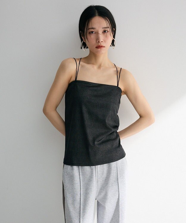 Green Parks 箔プリントカップ付きインナー Black