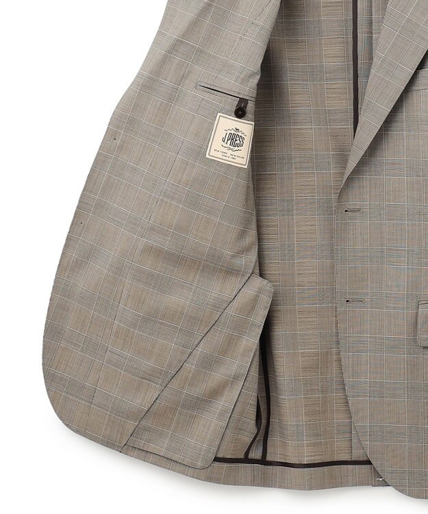 J.PRESS MEN 【J.PRESS MOVING】GUABELLO SPACEグレナカートチェック ジャケット ダークブラウン系4