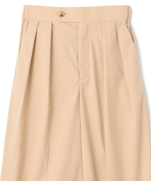 NAVE 【ReNave・セットアップ可/洗える/接触冷感/UVケア】コットンポリブロード パンツ ベージュ系