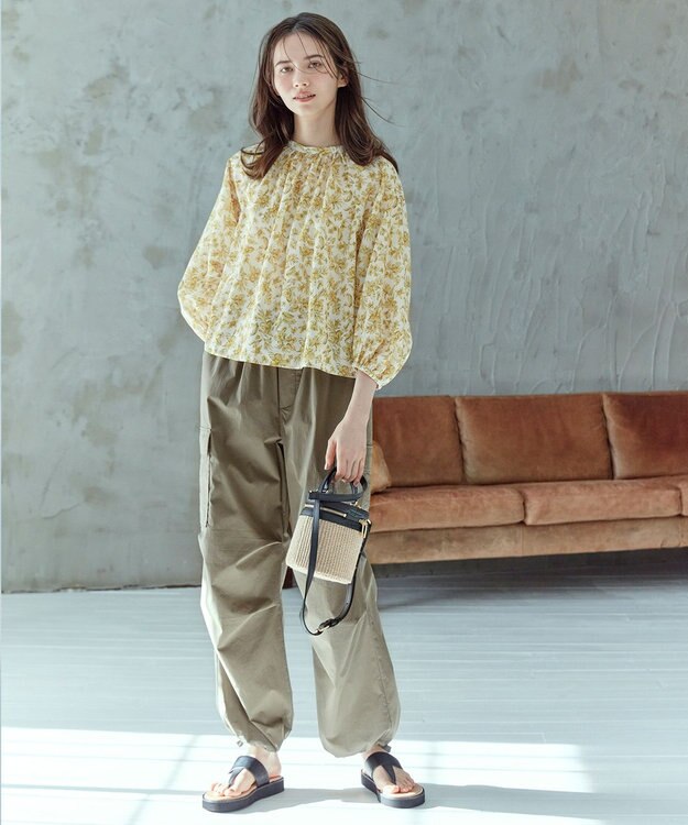 23区 トング サンダル ブラック系