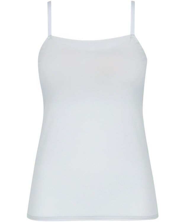 Wing カップ付きキャミソール ラク きれいなバストシルエット 【シンクロブラトップ 吸汗速乾タイプ】 ブラトップ ET1052 ウイング／ワコール グレイッシュブルー