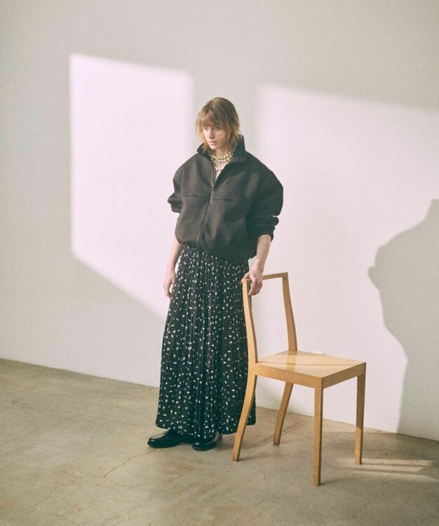 FORFORMO Stand Collar Jersey Blouson スタンドカラージャージーブルゾン ブラック