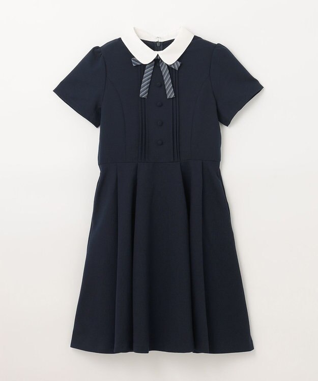 ANY KIDS 【WEB限定/any FAM JUNIOR】半袖 ワンピース ネイビー