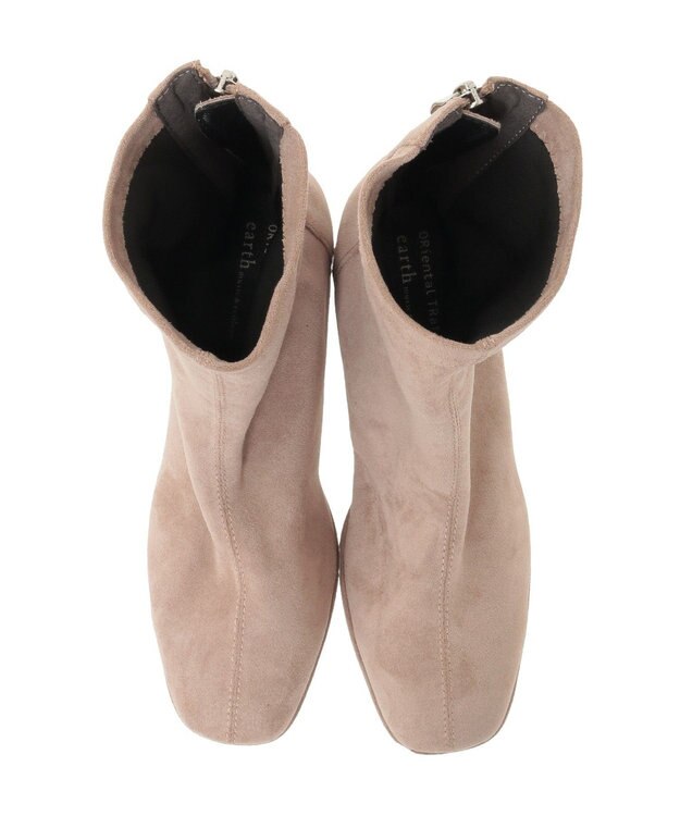 earth music&ecology ＯＲｉｅｎｔａｌ　ＴＲａｆｆｉｃ　フェイクスエードショート Beige